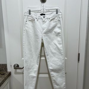Banana Republic Factory Women's Curvy Skinny Jean Pants white size 30/10